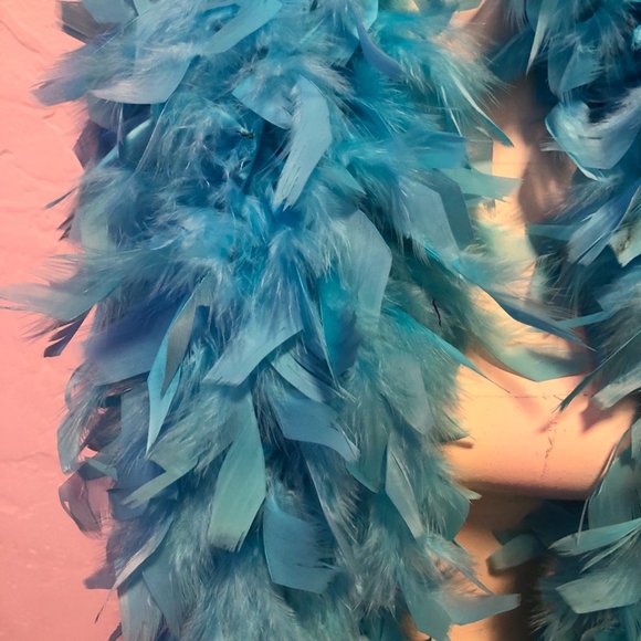 Gorgeous blue boa - Picture 2 of 4